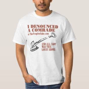 T-shirt Le cube des personnes - j'ai dénoncé un camarade