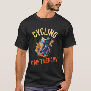 T-shirt Le Cyclisme Est Ma Thérapie