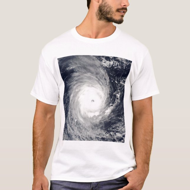 T-shirt Le cyclone Adeline-Juliet se déplace vers l'ouest (Devant)