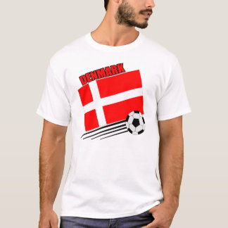 T-shirt Le Danemark - équipe de football