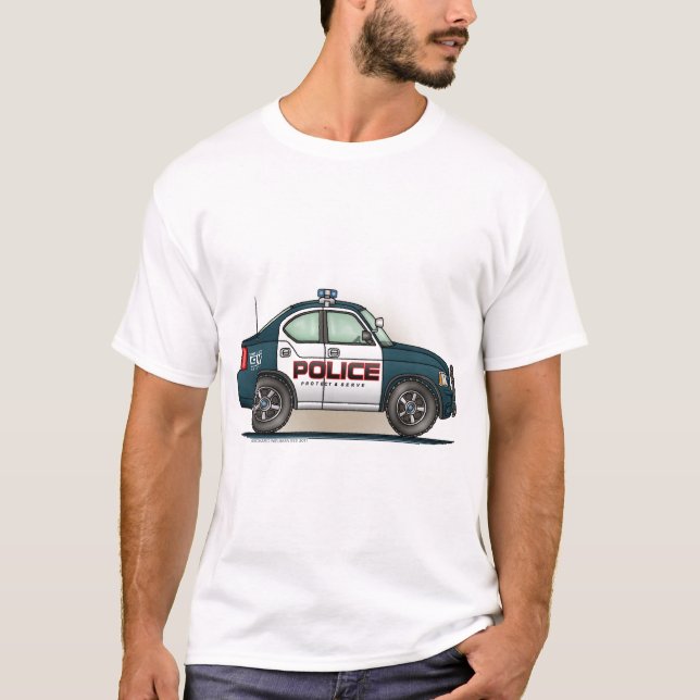 T-shirt Le débardeur des hommes de voiture de cannette de (Devant)