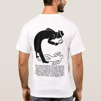 T-shirt Le débogage est résoudre quand vous êtes le coupab
