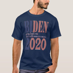 T-shirt Le démocrate Joe Biden 2020 a obtenu mon vote léga