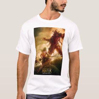 T-shirt Le dernier chasseur - solénoïde et Kainda contre