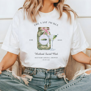 T-shirt Le Dernier Cornichon   Week-end entre filles