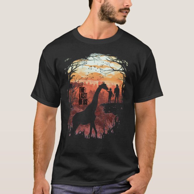 T-shirt Le Dernier de nous Joel et Ellie Famille Classique (Devant)