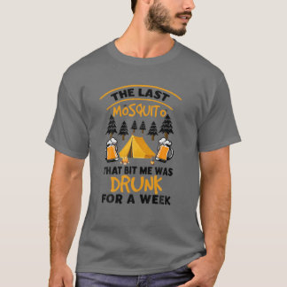 T-shirt Le Dernier Moustique Qui M'A Mis A Été Enterré Pen
