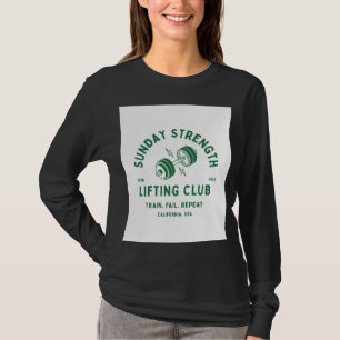 T-shirt Le design du club de levage