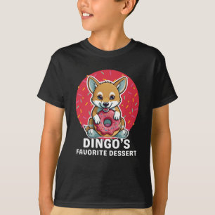 T-shirt Le dessert préféré de Dingo