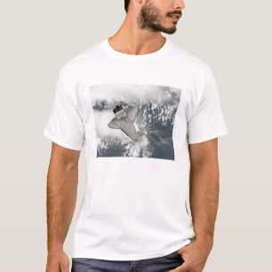 T-shirt Le dessous de la navette spatiale Discovery