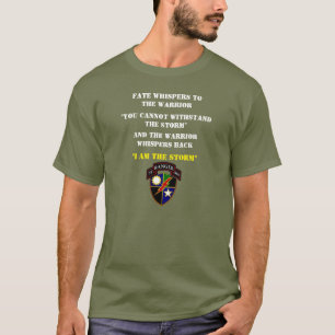T-SHIRT LE DESTIN CHUCHOTE AU GUERRIER,