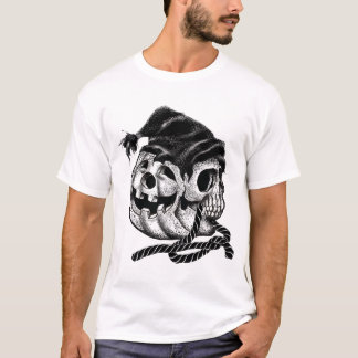 T-shirt "Le destin tordu du crâne Citrouille"