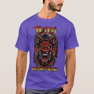 T-shirt Le Diable Est Descendu En Géorgie