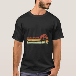 T-shirt Le Diable Jersey Stripes New Jersey Cryptid