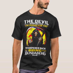 T-shirt le diable m'a chuchoté i&x27 ; m viens pour toi i