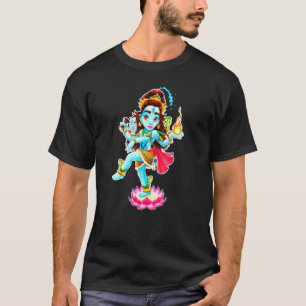 T-shirt Le Dieu hindou Shiva Mahadev Shiv Shankar Adiyogib