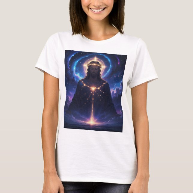 T-shirt Le dieu Isa Masih père de la planète (Devant)