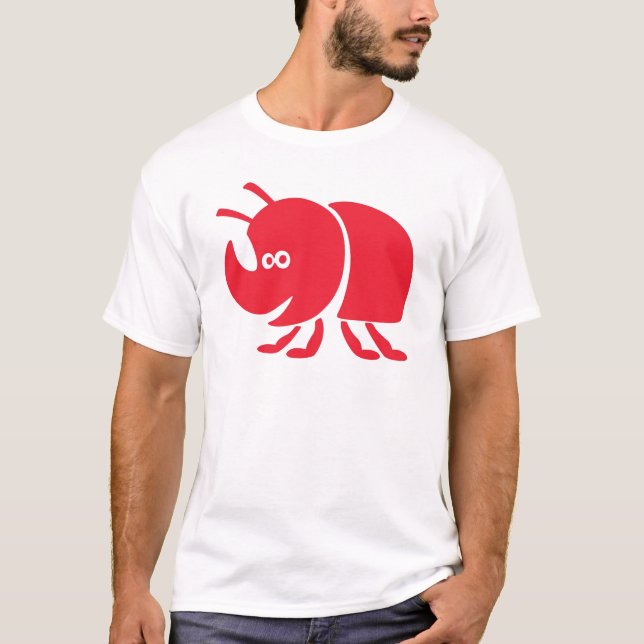 T-shirt Le Dim de la vie d'un chien à Red Disney (Devant)