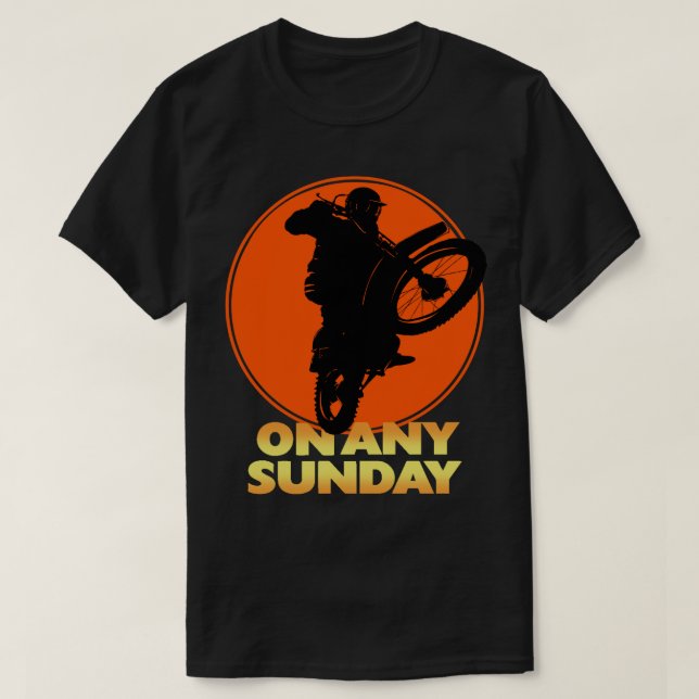 T-shirt Le dimanche (Design devant)