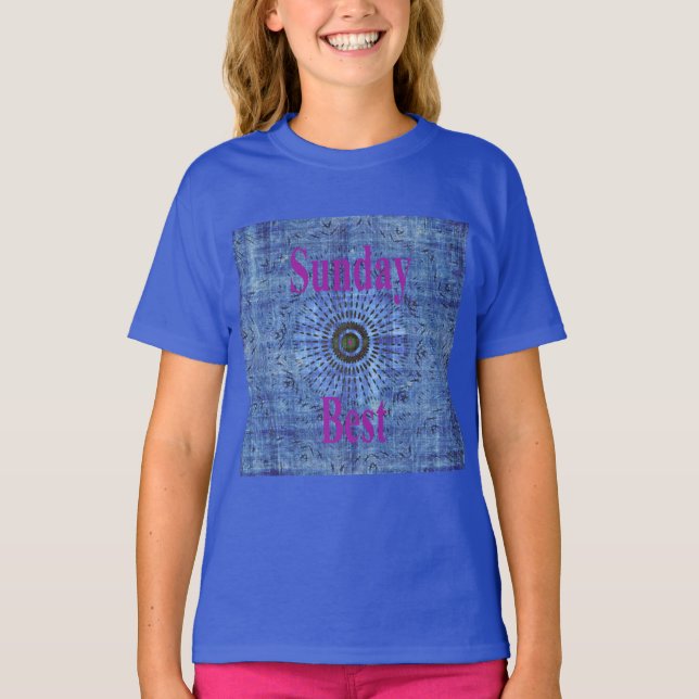 T-shirt Le dimanche (Devant)