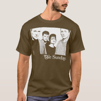 T-shirt Le dimanche 90s Retro Fan Art