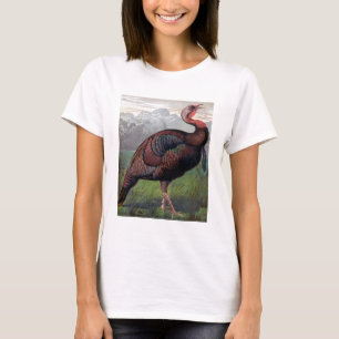 T-shirt Le dindon américain sauvage, illustration de '