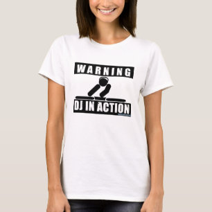 T-shirt Le DJ dans l'action