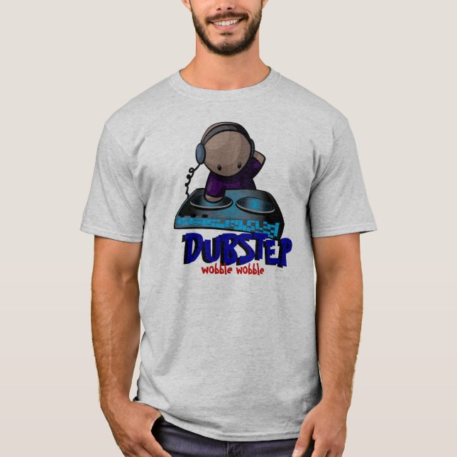 T-shirt Le DJ Dubstep (Devant)