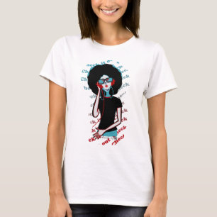 T-shirt Le DJ féminin