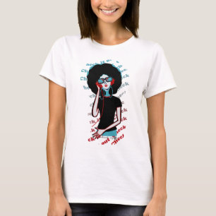 T-shirt Le DJ féminin