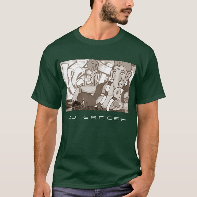 T-SHIRT LE DJ GANESH (Devant)