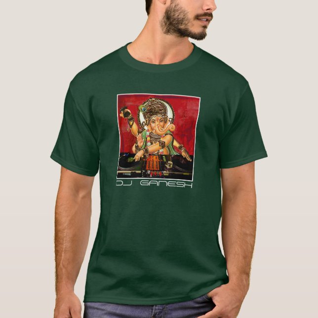 T-shirt Le DJ GANESH aussi (Devant)