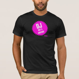 T-shirt Le DJ pas un juke-box