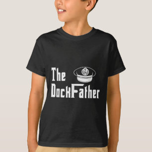 T-shirt Le Dock Père Capitaine Du Bateau Papa Founny Fath