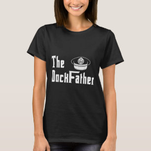 T-shirt Le Dock Père Capitaine Du Bateau Papa Founny Fath