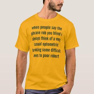 T-shirt le docteur est dans (sensible)