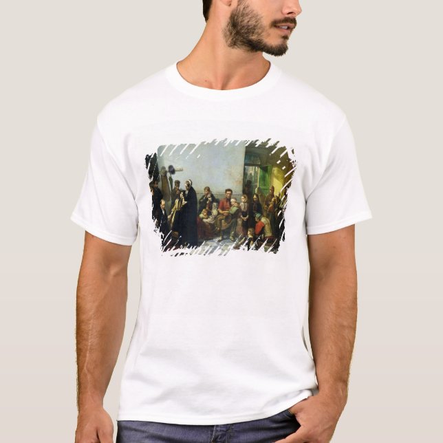 T-shirt Le docteur pour les pauvres (Devant)