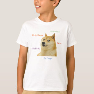 T-shirt Le doge badine la pièce en t