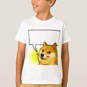 T-shirt Le doge Meme de personnaliser ajoutent votre