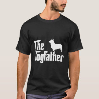 T-shirt Le Dogfather Pour Les Amateurs De Corgi Corgi Love