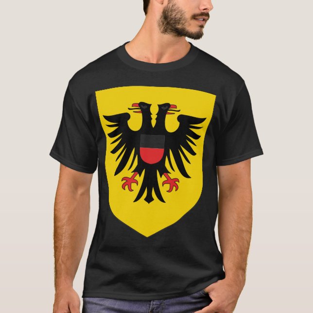 T-shirt Le double a dirigé Eagle (Devant)