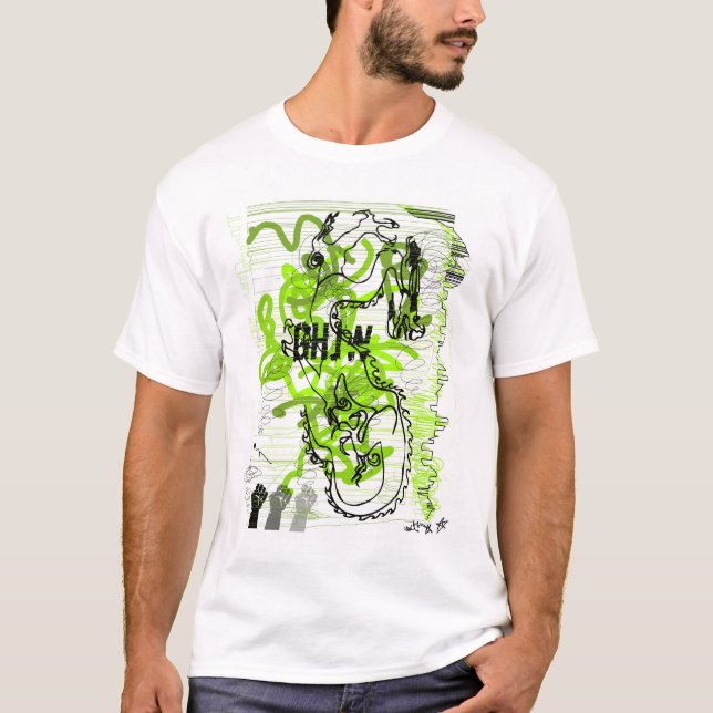 T-shirt Le dragon (Devant)