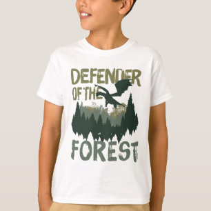 T-shirt Le Dragon de Pete Défenseur de la forêt