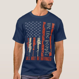 T-shirt Le Drapeau Américain Patriotique Nous Le Peuple Ne