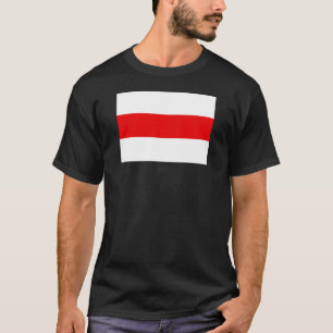 T-shirt Le drapeau de la Biélorussie symbole de la révol