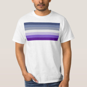 T-shirt Le drapeau de la fierté lesbienne boucher de Slipp