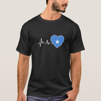 T-shirt Le Drapeau De La Somalie En Signe Somalien Pour La