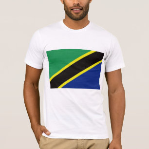 T-shirt Le drapeau de la Tanzanie