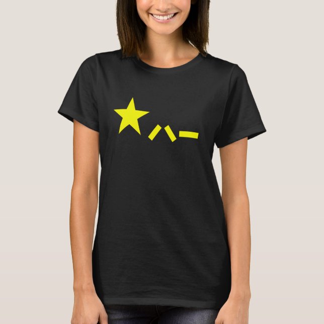 T-SHIRT LE DRAPEAU DE L'ARMÉE DE LIBÉRATION DU PEUPLE CHIN (Devant)