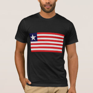 T-shirt Le drapeau du Libéria